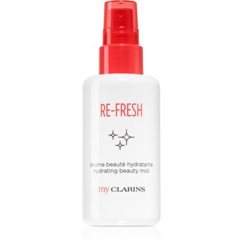 My Clarins Re-Fresh Hydrating Beauty Mist ceață de piele hidratantă și energizantă pentru corp-My Clarins