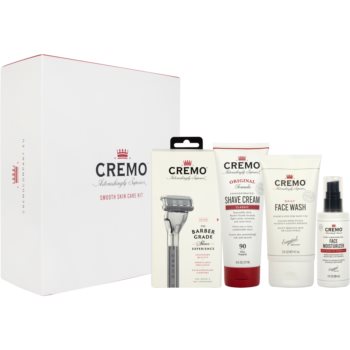 Cremo Smooth Skincare Kit set cadou (facial) pentru bărbați-Cremo