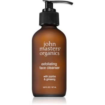 John Masters Organics Jojoba & Ginseng Exfoliating Face Cleanser gel exfoliant de curatare-John Masters Organics