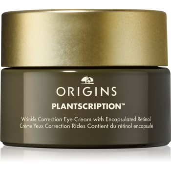 Origins Plantscription™ Wrinkle Correction Eye Cream With Encapsulated Retinol crema de ochi pentru hidratare si matifiere cu retinol-Origins