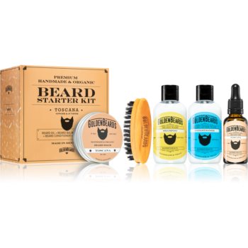 Golden Beards Starter Beard Kit Toscana set cadou (pentru barbă)-Golden Beards