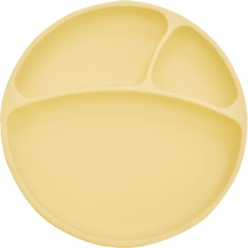Minikoioi Puzzle Plate Yellow farfurie compartimentată cu ventuză-Minikoioi