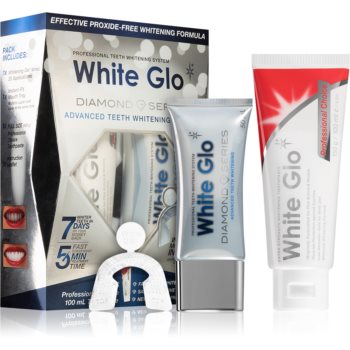 White Glo Diamond Series Kit pentru albirea dinților-White Glo