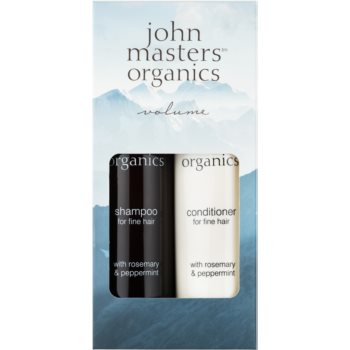 John Masters Organics Rosemary & Peppermint Volume Duo set cadou (pentru păr cu volum)-John Masters Organics