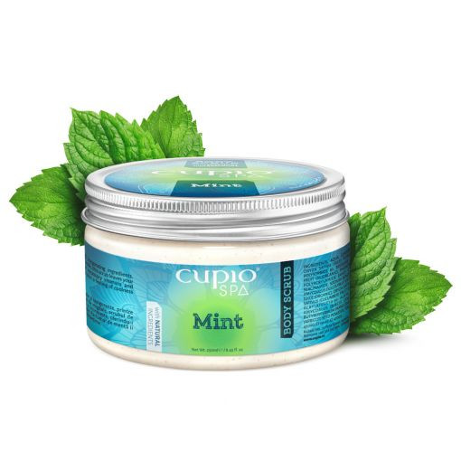 Cupio Body Scrub Organic Mint 250ml-Cupio