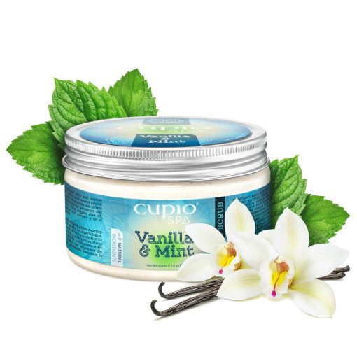 Cupio Body Scrub Organic Vanilla&Mint 250ml-Cupio