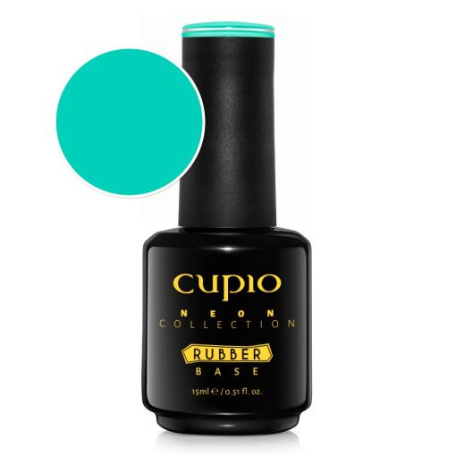 Cupio Rubber Base Neon Collection - Santorini Crush 15ml-Cupio