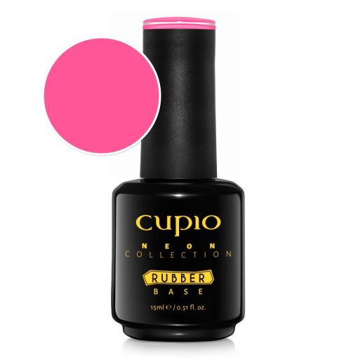 Cupio Rubber Base Neon Collection - Summer Kiss 15ml-Cupio