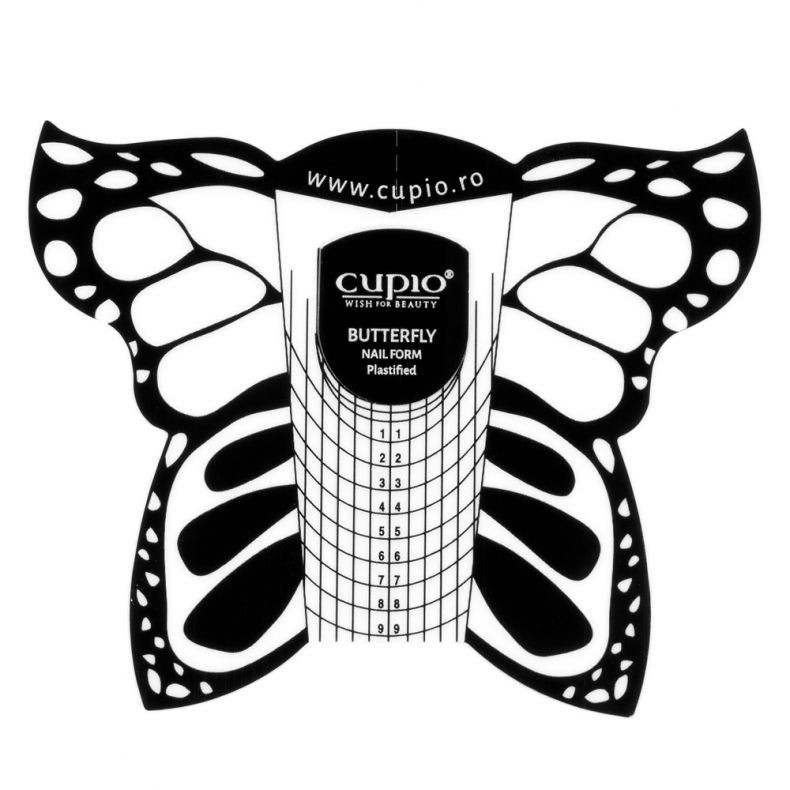 Cupio Sabloane profesionale plastifiate de constructie - Fluture 50buc-Cupio