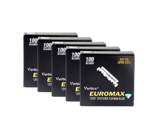 Euromax Pachet 4+1 Lame pentru brici 100buc-Marketing