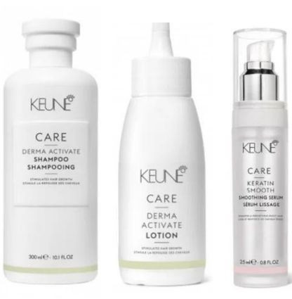 Keune Care Pachet Promo: Sampon anticadere + Lotiune anticadere + Ser cu cheratina-Marketing