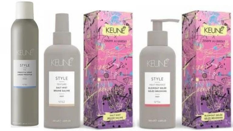 Keune Style Pachet Promo: Fixativ + Spray volum si texturare + Protectie termica-Marketing
