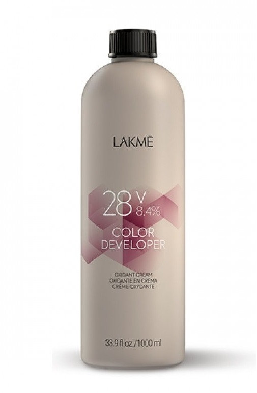Lakme Color Developer - Oxidant crema 8.4% 28vol 1000ml-Lakme