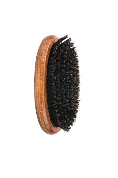 Ronney Perie din lemn pentru barba cu peri naturali-Ronney