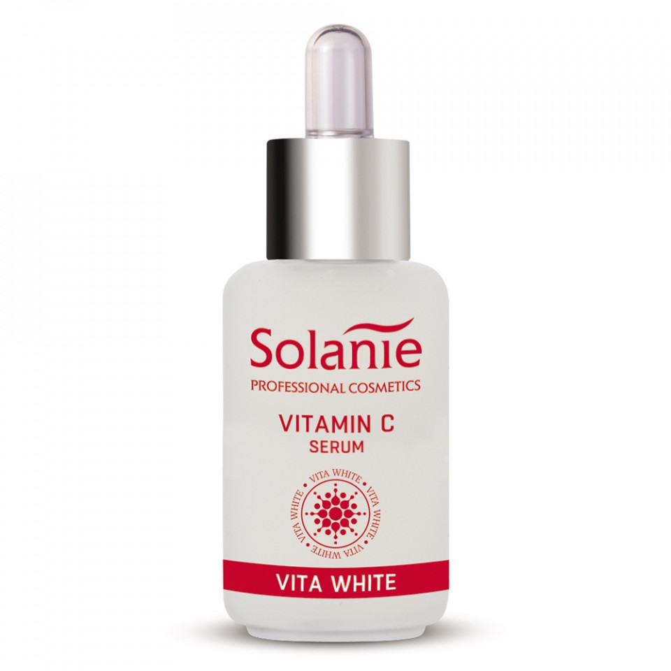 Solanie Ser pentru albirea pielii cu vitamina C Vita White 30ml-Solanie