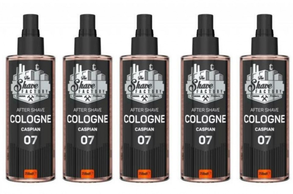 The Shave Factory Pachet 4+1 Colonie after shave nr.07 250ml-Marketing